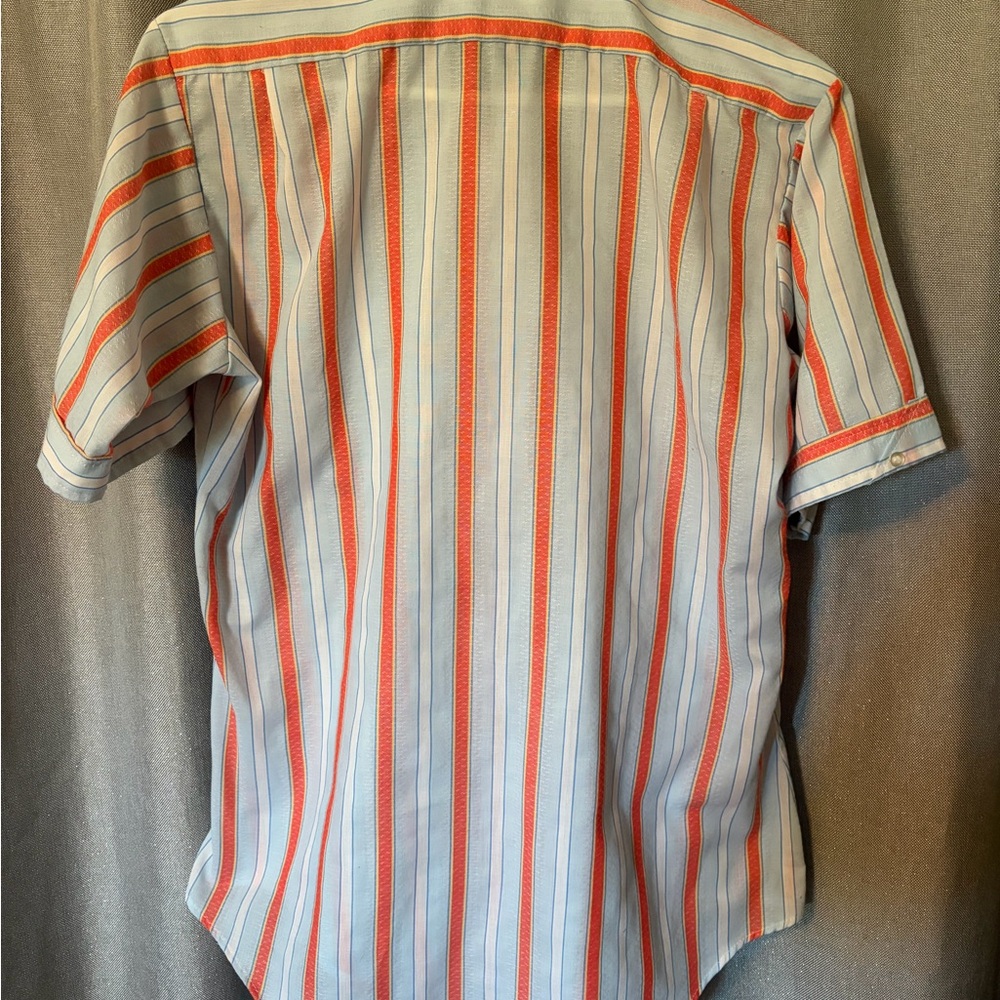 Vintage Men's Striped Shirt - Picture 6 of 6
